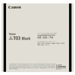 Canon Original T03 2725C001 Toner schwarz 51.500 Seiten