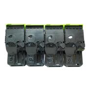 Toner XL Set kompatibel Lexmark CS417 CS517 CX417 CX517 – ersetzt 71B2HK0/HC0/HM0/HY0 – 4 Farben