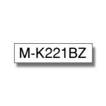 Brother Original M-K221BZ M-K221 P-Touch Farbband 9mm x 8m