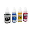Kompatibel 4x OBV Tintenbehälter ersetzt Canon GI-590 für PIXMA G1000 G1400 G1500 G2000 G2400 G2500 G3000 G3400 G3500 G4500 - schwarz,cyan,magenta,gelb