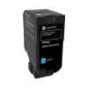 Lexmark 74C2HCE Toner Cyan – Original, ca. 12.000 Seiten