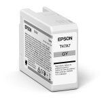 Epson Original C13T47A700 T47A7 Tintenpatrone grau 50 ml