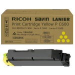 Ricoh Original 408317 P C600Y Toner gelb 12.000 Seiten