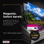 Toner kompatibel für Toshiba T-305P – e-STUDIO 305CP 305CS 306CS Magenta, ca. 3.000 Seiten