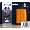 Epson 405 C13T05G64010 Tintenpatrone Schwarz, Cyan, Magenta, Gelb – Original, ca. 1.250 Seiten