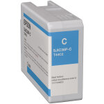 Epson Original C13T44C240 SJIC36P-C Tintenpatrone cyan 80 ml