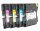Kompatibel OBV 4x Druckerpatrone für Ricoh Aficio SG2010L SG2100 SG3100 SG3110 SG3120 SG7100 schwarz cyan magenta gelb Schwarz 2500 Seiten, farbig je 2200 Seiten
