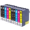 Kompatibel 10x OBV Druckerpatrone ersetzt Epson 502 502XL für Epson WF-2860DWF WF-2865DWF WF-2880DWF WF-2885DWF P-5100 XP-5105 XP-5115 XP-5150 XP-5155 - schwarz,cyan,magenta,gelb