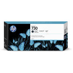 HP Original P2V71A 730 Tintenpatrone schwarz matt 300 ml