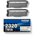 Brother Original TN-2320 TWIN Toner schwarz 5.200 Seiten,...