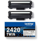 Brother Original TN-2420 TWIN Toner schwarz 3.000 Seiten,...