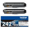 Brother TN-242BK TWIN Toner Schwarz – Original, ca. 2.500 Seiten