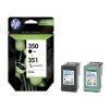 HP 350+351 SD412EE Tintenpatrone Schwarz, Farbig – Original