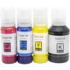 Kompatibel 4x OBV Tintenbehälter ersetzt Epson 113 für ET-5850 ET-5800 ET-5150 ET-5170 ET-16150 ET-16600 ET-16650 Pro ET-5880 ET-16680 ET-M16680 ET-M16600 - schwarz,cyan,magenta,gelb