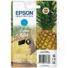 Epson 604 C13T10G24010 Tintenpatrone Cyan – Original, ca. 130 Seiten