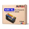 3er CMY Druckerpatronen kompatibel für Epson 405 XL – WF-3820DWF WF-4820DWF WF-7830DTWf