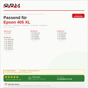 5er Sparset Druckerpatronen kompatibel für Epson 405 XL – WF-3820DWF WF-4820DWF WF-7830DTWf