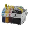4er Sparset Druckerpatronen kompatibel für Brother LC-422XL – MFC-J5340dw MFC-J5740dw MFC-J6940dw (Schwarz, Cyan, Magenta, Gelb)