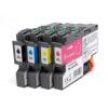 Kompatibel 4x Druckerpatrone ersetzt Brother LC424VAL LC-424VAL für Brother DCP-J1200DW DCP-J1200W DCP-J1200WE ecopro / Brother Mini 19 Biz-SL - schwarz, cyan, magenta, gelb