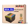 5-er Sparset Druckerpatronen kompatibel für Epson 604 XL – Expression Home XP-2200 XP-3200 XP-4200 WorkForce WF-2930DWF (2x Schwarz, 1x Cyan, 1x Magen