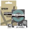 Epson LK-4WBJ Etiketten Schwarz, Weiß – Original