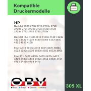 OBV kompatible Druckerpatrone für HP 305XL Farbe für DeskJet 2710e & Envy 6020e
