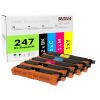 Kompatibel TN-247 OBV Toner ersetzt Brother 247 für MFC-L3750CDW L3770CDW L3550CDW L3230CDW L3210CW L3710CW (5 Pack)