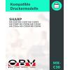 OBV 4x kompatibler Toner ersetzt Sharp MX-C30GT für MX-C250 MX-C304W – Schwarz Cyan Magenta Gelb