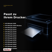 Druckerpatrone kompatibel für HP 901XL – OfficeJet 4500 OfficeJet J4680 Schwarz