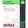 Toner kompatibel HP W2411A / 216A – ersetzt HP 216A – Cyan – 850 Seiten