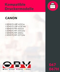 Kompatibel OBV Toner ersetzt Canon Cartridge 067 5099C002...