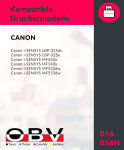 Kompatibel OBV Toner ersetzt Canon 056 für Canon i-SENSYS LBP-325dn LBP-325x MF542x MF543x MF552dw MF553dw mit Chip ohne Füllstandsanzeige - schwarz 10000 Seiten