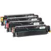 Kompatibel 4x OBV Toner ersetzt Canon 055 H für Canon LBP 662Cdw 663Cdw 664Cx MF 741Cdw 742Cdw 743Cdw 744Cdw 745Cdw 746Cx mit Chip ohne Füllstandsanzeige - schwarz, cyan, magenta, gelb