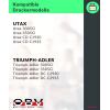 Kompatibel OBV Toner ersetzt UTAX 653010016 653010116 für UTAX 3005CI 3505CI CDC 1930 CDC 1935 / TRIUMPH ADLER 3005ci 3505ci DCC 2930 DCC 2935 - gelb 15000 Seiten