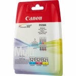 Canon Original CLI-521 2934B015 Tintenpatrone MultiPack...