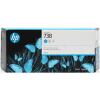 HP 738 676M6A Tintenpatrone Cyan – Original, 300 ml