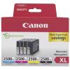 Canon PGI-2500 XLBKCMY 9254B010 Tintenpatrone Schwarz, Cyan, Magenta, Gelb XL – Original