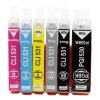 Kompatibel 6x Druckerpatrone ersetzt Canon PGI-530 / CLI-531 für PIXMA TS8750 TS8751 TS 8750 TS 8751 - schwarz, cyan, magenta, gelb