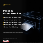 4er Sparset Druckerpatronen kompatibel für Brother LC-426 XL – MFC-J4340DW / MFC-J4540DW (Schwarz, Cyan, Magenta, Gelb), auch statt LC-426VAL