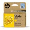 HP 924E 4K0U9NE Tintenpatrone Gelb – Original, ca. 800 Seiten