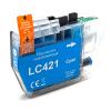 Kompatible Druckerpatrone ersetzt Brother LC-421C – Cyan – für Brother DCP-J1050DW, J1140DW, J1800DW, MFC-J1010DW