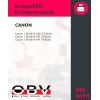 Kompatibel 069 4x OBV Toner für LBP-673Cdw LBP-674 MF753 MF756 MF751 MF752Cdw MF754Cdw ohne Füllstandsanzeige - schwarz, cyan, magenta, gelb