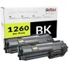 Kompatibel TK-1260 OBV Toner ersetzt Kyocera 1T0C150NL0 für Ecosys PA4000 PA4000WX PA4000X - schwarz 2 Stück