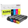 4er Sparset Toner kompatibel für Kyocera TK-5390 – PA4500cx (1x Schwarz, 1x Cyan, 1x Magenta, 1x Gelb)