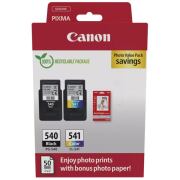 Canon PG-540+CL-541 + 10x15 cm Fotopapier 50 Blatt -...