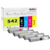 OBV Toner-Set kompatibel für OKI C542 C532dn C542dn 2x Schwarz K/C/M/Y