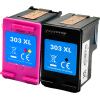 OBV kompatibles Druckerpatronen-Sparset für HP 303XL für Envy Photo 6230