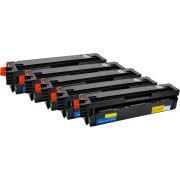 OBV kompatibler Toner Set ür Lexmark C3326dw MC3326 adwe 3326 adwe (5er Pack)