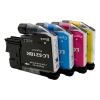 4er Set Druckerpatronen kompatibel für Brother LC-521 – DCP-J1260w DCP-J1310dw DCP-J1360dw DCP-J1460dw