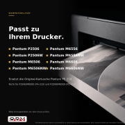 Toner kompatibel für Pantum PE-216 – P2506 M6506 M6556 M6606 Schwarz, ca. 1.600 Seiten